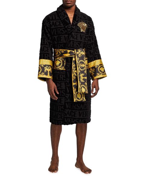 versace mens robe|versace robe for men sale.